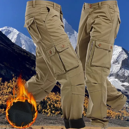 OUKU Men's Outdoor Pants Cargo Pants Hiking Pants Trousers Military Outdoor Regular Fit Warm Breathable Pants / Trousers Black Army Green Hunting Climbing Camping / Hiking / Caving 28 29 30 31 32