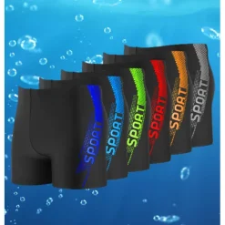 Clearance OUKU Men's Paded Swimwear Bulge Enhancing Pounch Briefs Push Up Bathing Suit Bottoms Swimming Surfing Beach Water Sports Printed Summer