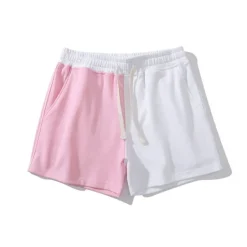 Sale OUKU Men's Pink Shorts Athletic Shorts Active Shorts Sweat Shorts Pocket Color Block Comfort Breathable Outdoor Daily Going out Fashion Casual Dark Khaki White & Blue Dark Green