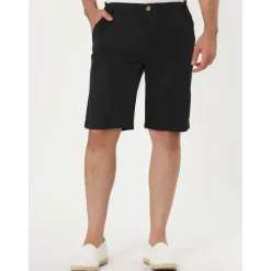 OUKU Men's Pink Shorts Shorts Chino Shorts Dress Shorts Bermuda shorts Pocket Plain Comfort Breathable Outdoor Daily Going out Fashion Casual Black Pink