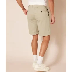 Online OUKU Men's Pink Shorts Summer Shorts Work Shorts Casual Shorts Buttons Pocket Plain Comfort Formal Party Work Fashion Classic Style Pink Khaki