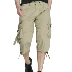 New OUKU Men's Pink Shorts Tactical Shorts Cargo Shorts Capri Pants Drawstring Flap Pocket Plain Comfort Breathable Outdoor Daily Going out Fashion Streetwear Black Pink