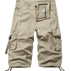 New OUKU Men's Pink Shorts Tactical Shorts Cargo Shorts Capri Pants Drawstring Flap Pocket Plain Comfort Breathable Outdoor Daily Going out Fashion Streetwear Black Pink