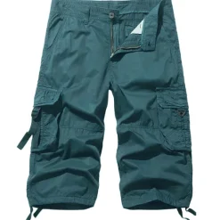 New OUKU Men's Pink Shorts Tactical Shorts Cargo Shorts Capri Pants Drawstring Flap Pocket Plain Comfort Breathable Outdoor Daily Going out Fashion Streetwear Black Pink