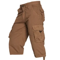 New OUKU Men's Pink Shorts Tactical Shorts Cargo Shorts Capri Pants Drawstring Flap Pocket Plain Comfort Breathable Outdoor Daily Going out Fashion Streetwear Black Pink