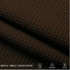New OUKU Men's Plaid Golf Shirt Long Sleeve Polo Shirts Collared Shirts Vintage Casual Vacation Wear Formal Wear Festival Wear Buttons 3D Print Spring Fall Winter Brown