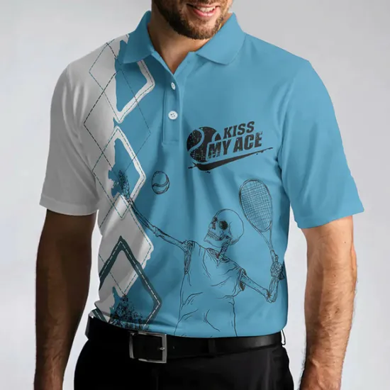 Clearance OUKU Men's Plaid Sports Polo Shirts Golf Shirt Short Sleeve Polo Shirts Collared Shirts Casual Sportswear Vacation Wear Buttons 3D Print Black Royal Blue Blue