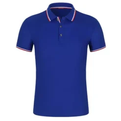 New OUKU Men's Polo Shirt Golf Shirt Casual Holiday Lapel Short Sleeve Fashion Basic Plain Button Summer Slim Fit Apple Green Azure Wine Sapphire White Yellow Polo Shirt