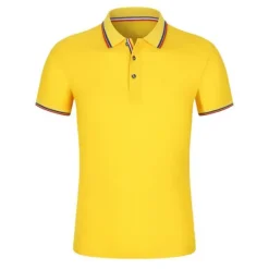 New OUKU Men's Polo Shirt Golf Shirt Casual Holiday Lapel Short Sleeve Fashion Basic Plain Button Summer Slim Fit Apple Green Azure Wine Sapphire White Yellow Polo Shirt