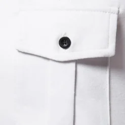 Hot OUKU Men's Polo Shirt Golf Shirt Work Casual Lapel Short Sleeve Basic Modern Solid Color Patchwork Button Spring & Summer Regular Fit Black White Grey Polo Shirt