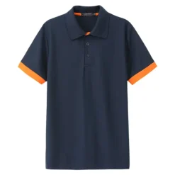 OUKU Men's Polo Shirt Golf Shirt Outdoor Casual Polo Collar Classic Short Sleeve Basic Classic Solid Color Button Front Button-Down Summer Regular Fit Apple Green Lake blue Black / Red Black White Yellow