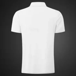 Online OUKU Men's Polo Shirts Golf Shirt Short Sleeve Polo Shirts Collared Shirts Casual Horror Streetwear Festival Wear Party Outfits Buttons 3D Print Summer Black White Red