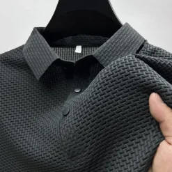 Hot OUKU Men's Polo Shirts Golf Shirt Casual Holiday Classic Short Sleeve Fashion Basic Plain Buttons Summer Regular Fit Navy Black White Yellow Green Dark Blue Polo Shirts