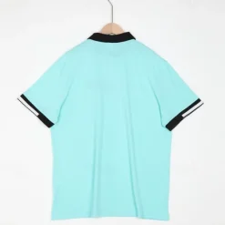 Best OUKU Men's Polo Shirts Sports Polo Shirts Casual Sports Ribbed Polo Collar Short Sleeve Fashion Basic Solid Color Classic Style Summer Regular Fit Black White Light Green Red Light Blue Polo Shirts