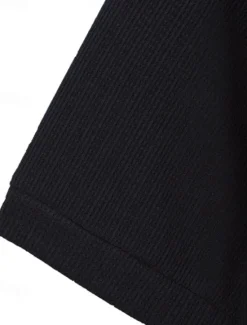 Sale OUKU Men's Polo Shirts Zip Polo Outdoor Daily Wear Lapel Short Sleeve Fashion Hawaiian Plain Pocket 2 Piece Summer Regular Fit Black Brown Apricot Gray Polo Shirts