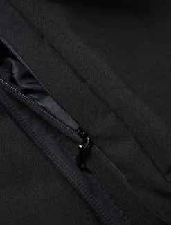 Hot OUKU Men's Puffer Vest Daily Casual Spring & Fall Pocket Polyester Comfortable Solid Color Pullover Regular Fit Black Gray Vest