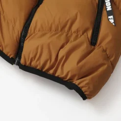 Online OUKU Men's Puffer Vest Daily Wear Vacation Going out Fashion Basic Spring & Fall Zipper Polyester Comfortable Plain Zipper Stand Collar Regular Fit Dark Yellow Deep Green Wine Black Vest