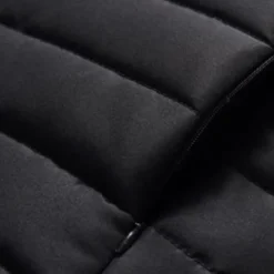 Best OUKU Men's Puffer Vest Quilted Vest Daily Date Vacation Fashion Casual Fall & Winter Pocket Polyester Warm Comfortable Solid Color Zipper Stand Collar Regular Fit Black Army Green Dark Blue Vest Red