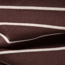 Outlet OUKU Men's Pullover Sweater Jumper Ribbed Knit Regular Tops Color Block Striped Crew Neck Knitwear Daily Outdoor Vacation Clothing Apparel Spring Fall Wine Navy Blue S M L