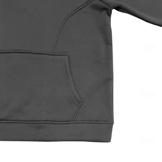 Best OUKU Men's Quarter Zip Sweatshirt Raglan Hoodie Tactical Hoodie Black Army Green Navy Blue Dark Gray Hooded Half Zip Color Block Patchwork Pocket Quarter Zip Work Sports & Outdoor Casual Streetwear Basic