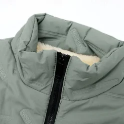 Best OUKU Men's Quilted Vest Daily Casual Fall & Winter Pocket Polyester Comfortable Solid Color Zipper Stand Collar Regular Fit Black Red Green Beige Vest