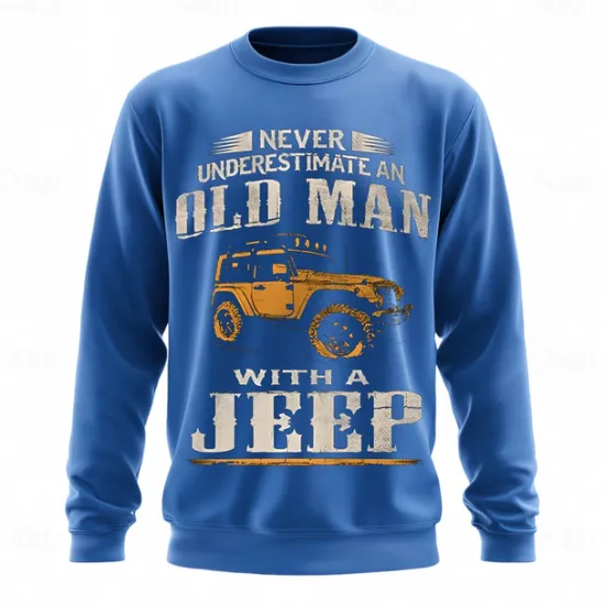 Outlet OUKU Men's Retro Funny Slang Sweatshirt Fashion Daily Long Sleeve Crew Neck Black Blue Crewneck 3D All Seasons Designer