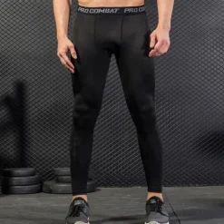 Best OUKU Men's Running Pants Compression Tights Leggings Pocket Elastic Waistband Leggings Outdoor Sports & Outdoor Athletic Fall Quick Dry Lightweight Soft Power Flex Marathon Running Workout Tailored Fit