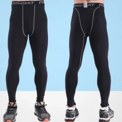 Best OUKU Men's Running Pants Compression Tights Leggings Pocket Elastic Waistband Leggings Outdoor Sports & Outdoor Athletic Fall Quick Dry Lightweight Soft Power Flex Marathon Running Workout Tailored Fit