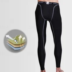 Best OUKU Men's Running Pants Compression Tights Leggings Pocket Elastic Waistband Leggings Outdoor Sports & Outdoor Athletic Fall Quick Dry Lightweight Soft Power Flex Marathon Running Workout Tailored Fit