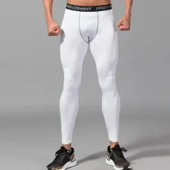 Best OUKU Men's Running Pants Compression Tights Leggings Pocket Elastic Waistband Leggings Outdoor Sports & Outdoor Athletic Fall Quick Dry Lightweight Soft Power Flex Marathon Running Workout Tailored Fit