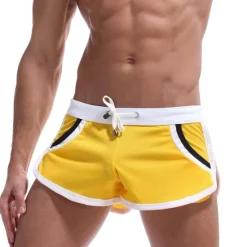 Discount OUKU Men's Running Shorts Athletic Shorts Gym Shorts Marathon One-third Shorts Retro Bottoms Athletic Summer Breathable Quick Dry Moisture Wicking Soft Fitness Gym Workout Running Sportswear Activewear