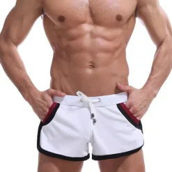 Discount OUKU Men's Running Shorts Athletic Shorts Gym Shorts Marathon One-third Shorts Retro Bottoms Athletic Summer Breathable Quick Dry Moisture Wicking Soft Fitness Gym Workout Running Sportswear Activewear