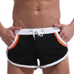 Discount OUKU Men's Running Shorts Athletic Shorts Gym Shorts Marathon One-third Shorts Retro Bottoms Athletic Summer Breathable Quick Dry Moisture Wicking Soft Fitness Gym Workout Running Sportswear Activewear