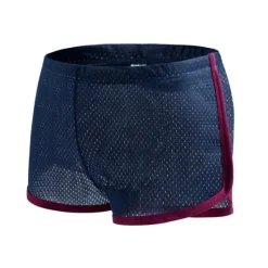 Discount OUKU Men's Running Shorts Athletic Shorts Gym Shorts Marathon One-third Shorts Ranger Panty Mesh Retro Bottoms Athletic Summer Breathable Quick Dry Moisture Wicking Soft Fitness Gym Workout Running
