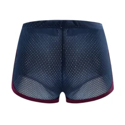 Discount OUKU Men's Running Shorts Athletic Shorts Gym Shorts Marathon One-third Shorts Ranger Panty Mesh Retro Bottoms Athletic Summer Breathable Quick Dry Moisture Wicking Soft Fitness Gym Workout Running