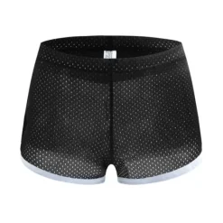 Discount OUKU Men's Running Shorts Athletic Shorts Gym Shorts Marathon One-third Shorts Ranger Panty Mesh Retro Bottoms Athletic Summer Breathable Quick Dry Moisture Wicking Soft Fitness Gym Workout Running