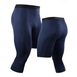 Outlet OUKU Men's Running Shorts Compression Shorts Pocket Elastic Waistband Leggings Outdoor Sports & Outdoor Athletic Quick Dry Soft Power Flex Marathon Running Workout Tailored Fit Sportswear Activewear Solid