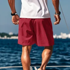 Clearance OUKU Men's Running Shorts Gym Shorts Sweat Shorts 2 in 1 High Waist Shorts Sports & Outdoor Casual Athleisure Breathable Quick Dry Lightweight Soft Running Walking Jogging Regular Fit Sportswear Activewear