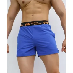 OUKU Men's Running Shorts Gym Shorts Going out Weekend Breathable Quick Dry Elastic Waist 2 in 1 Plain Short Gymnatics Casual Activewear Black White