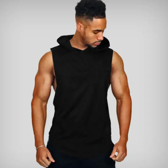 Outlet OUKU Men's Running Tank Top Workout Tank Cut Out Sleeveless Vest / Gilet Casual Athleisure Breathable Soft Quick Dry Fitness Gym Workout Running Sportswear Activewear Black White Red