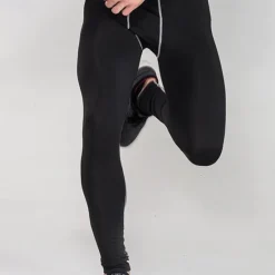 Clearance OUKU Men's Running Tights Leggings Compression Tights Leggings Patchwork Base Layer Outdoor Sports & Outdoor Athletic Fall Quick Dry Soft Compression Sweat wicking Power Flex Marathon Running Workout