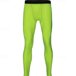 Clearance OUKU Men's Running Tights Leggings Compression Tights Leggings Patchwork Base Layer Outdoor Sports & Outdoor Athletic Fall Quick Dry Soft Compression Sweat wicking Power Flex Marathon Running Workout