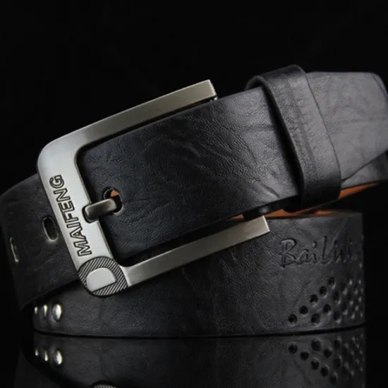 OUKU Men's Sashes Belt Men's belt Waist Belt Black Brown PU Leather Alloy Modern Contemporary Solid / Plain Color Daily Wear Vacation Casual Daily