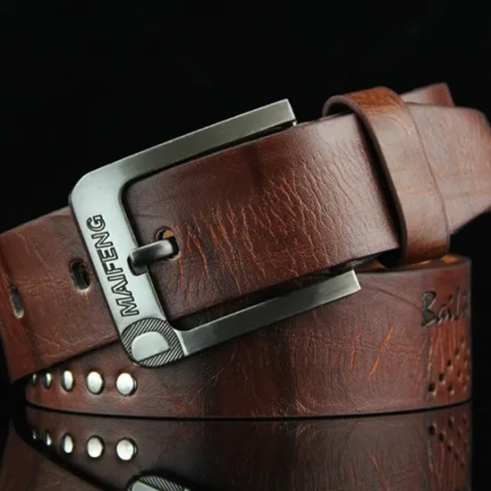 OUKU Men's Sashes Belt Men's belt Waist Belt Black Brown PU Leather Alloy Modern Contemporary Solid / Plain Color Daily Wear Vacation Casual Daily