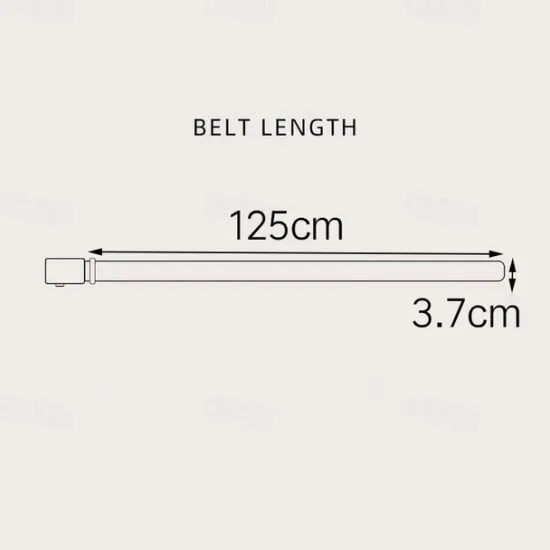 New OUKU Men's Sashes Belt Men's belt Waist Belt Black Coffee Cowhide Alloy Modern Contemporary Solid / Plain Color Daily Wear Vacation Casual Daily