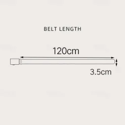 Best OUKU Men's Sashes Belt Men's belt Waist Belt Silver Wine Red PU Leather Alloy Modern Contemporary Solid / Plain Color Daily Wear Vacation Casual Daily