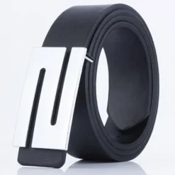 Clearance OUKU Men's Sashes Belt Men's belt Waist Belt PU Leather Alloy Modern Contemporary Solid / Plain Color Vacation Daily Wear Casual Daily Black