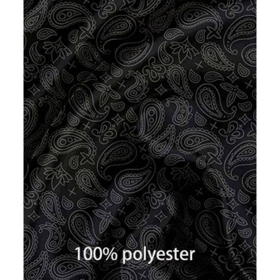 OUKU Men's Satin Shirt Dress Shirt Button Up Shirt Paisley Vacation Daily Black Yellow Red Blue Long Sleeve Turndown Fall Spring & Summer Clothing Apparel Button Up