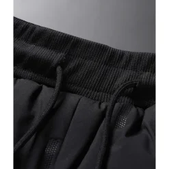 Sale OUKU Men's Sherpa Fleece Pants Sweatpants Joggers Trousers Pocket Drawstring Elastic Waist Plain Comfort Warm Sports Outdoor Daily Fashion Casual Black 1# Black Micro-elastic