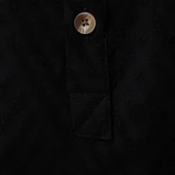 Hot OUKU Men's Shirt Black White khaki Long Sleeve Solid Color Standing Collar Outdoor Causal Buttons Clothing Apparel Daily Casual Daily Leisure